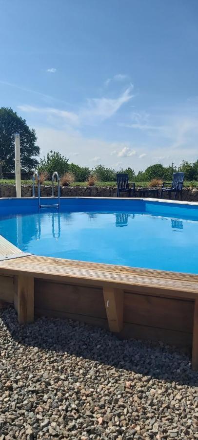 Sharecroppers Cottage With Swimming Pool Pagéas Kültér fotó
