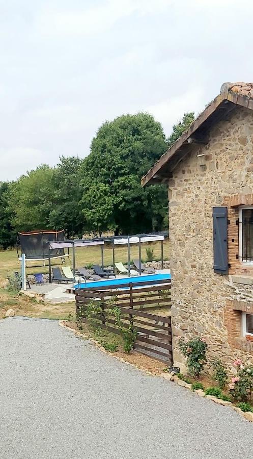 Sharecroppers Cottage With Swimming Pool Pagéas Kültér fotó